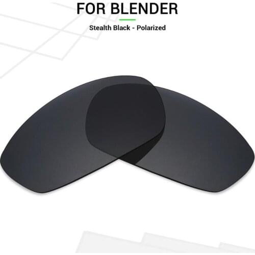 Mryok POLARIZED Replacement Lenses for Oakley Blender Sunglasses Stealth Black