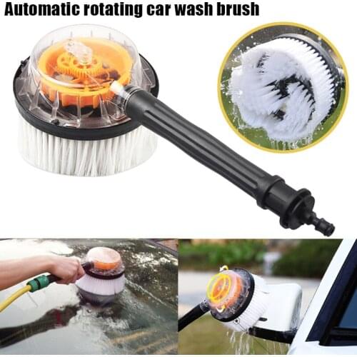 Car Washing Brush Washing Machine Brush Car Washing Brush High-pressure Drive Rotating Soft Round Brush