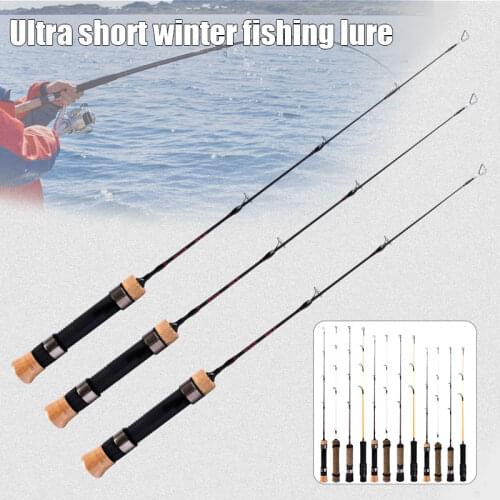 Super Short Winter Fishing Rod Ice Fishing Sea Fishing Fishing Gear Shrimp Rod YS-BUY