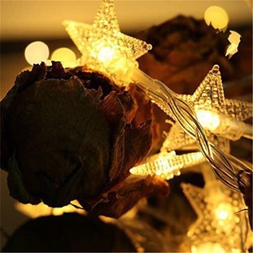3M 6M 10M LED Star Light String Twinkle Battery Operated Garlands Christmas Lamp Holiday Party Wedding Decorative Fairy Lights