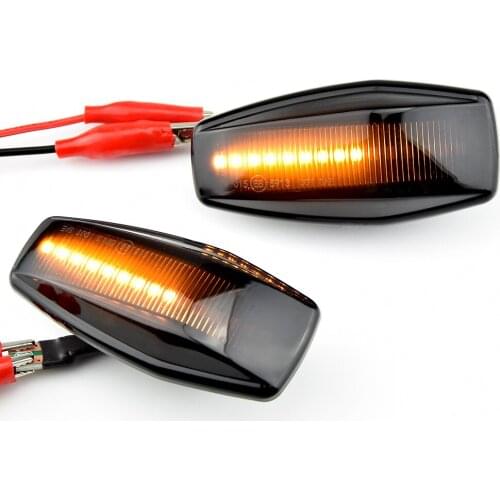 For Hyundai Flowing Water Indicator LED Side Marker Turn Signal Light For Elantra Getz Sonata XG Terracan Tucson