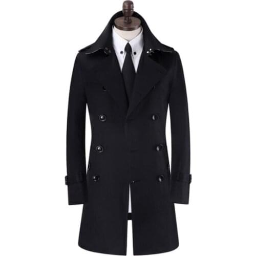2020 new designer fashion mens trench coats man thin long coat men clothes slim fit overcoat long sleeve spring autumn 875321987