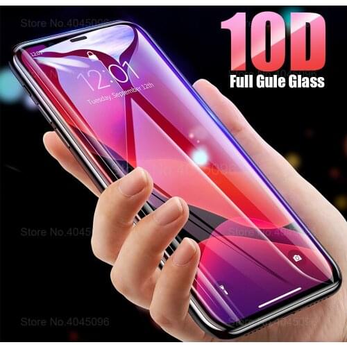 10d full gule protective glass for iphone 11 pro max tempered glass screen protector on for iphone 11 pro 11pro 2019 curved glas