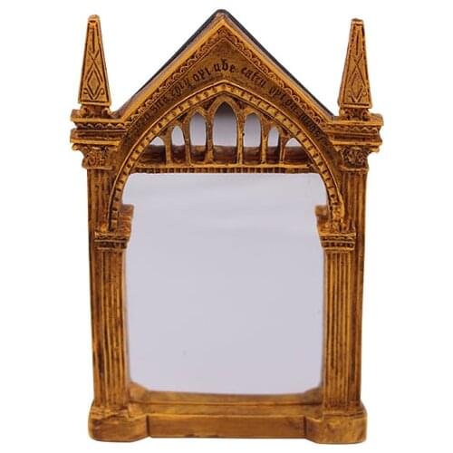 Movie&TV Harried mirror Creative Potters Retro mirror Resin material Tabletop ornaments Magic School Student Toy Birthday Gift