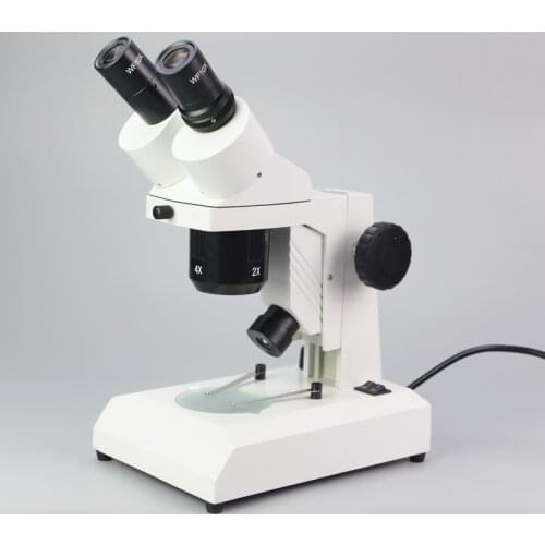 20X-40X Illuminated Stereo Inspection Microscope TX20-B for Industry with Top and Bottom Light Pillar Squareness Base