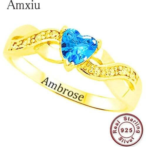 Amxiu Women's Gold Rings