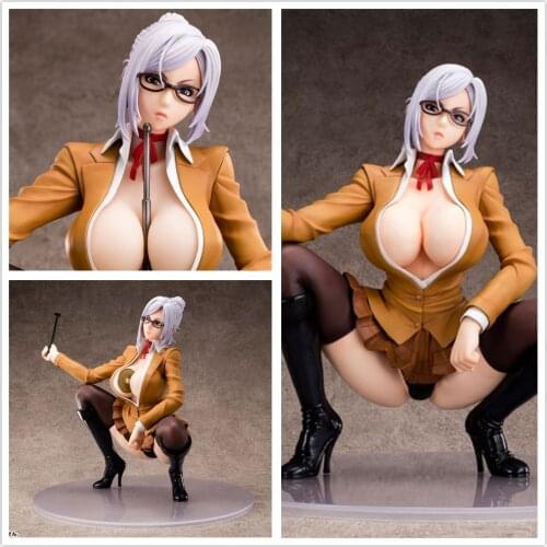 Anime Prison School Vice President Meiko Shiraki Yawaraka Mount Ver. PVC Action Figure Collectible Sexy Girls Model Toys Doll