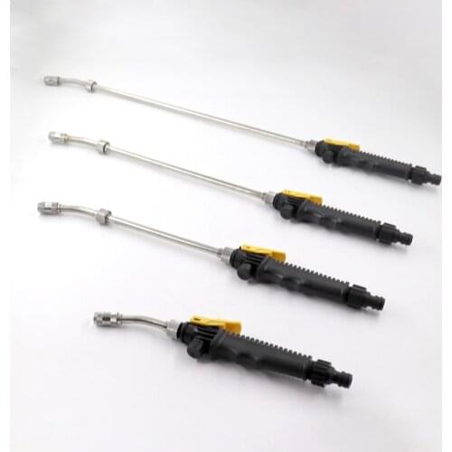 Car High Pressure Water Gunstainless Steel Metal Water Gun Spray Garden Washer Hose Wand Nozzle Sprinkler Car Cleaning Tool