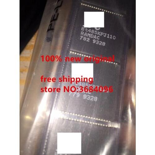 BT485KPJ110 PLCC BT485AKPJ135RAMDAC BT485AKPJ110 NEW free shipping 1PCS-50PCS/LOT