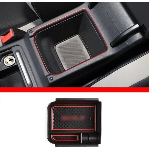 For Volkswagen Golf 8 Central Control Storage Box Door Storage Box Armrest Box Storage Box
