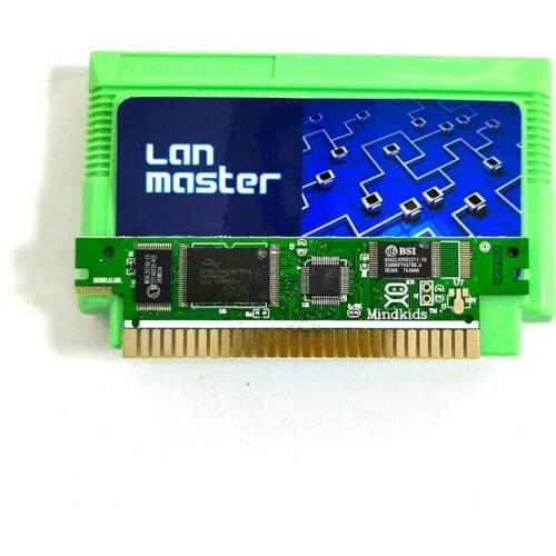 Lan Master Nes/FC Card For 60 Pin 8 Bit Game Player