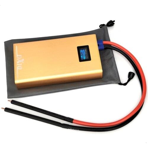 Mini Spot Welding Machine Spot Welding for 18650 Battery 20 Gears of Power Adjustment & 20 Gears of Delay Adjustable Spot Welder