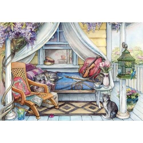 14/18/27/28/16 Warm home Neat kitchen Restaurant Arts Needlework Embroidery DIY DMC Cross Stitch Kits Crafts 12