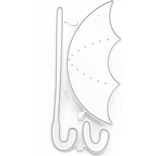 NEW Metal Cutting Dies Of Umbrella Bumbershoot Scrapbook Paper DIY Cards Postcard Stencil Album Handcraft Emboss Die