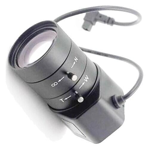 1/3" CS IR 5-50mm CCTV Lens F1.6 Aperture Automatic Vari-Focal 5mm-50MM Auto Iris for Security CCD Camera 50mm lens