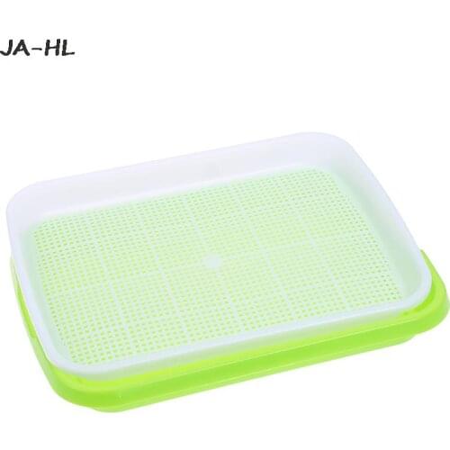 PP New Seedling Tray Plastic Double-Layer Seedling Nursery Tray Hydroponics Basket