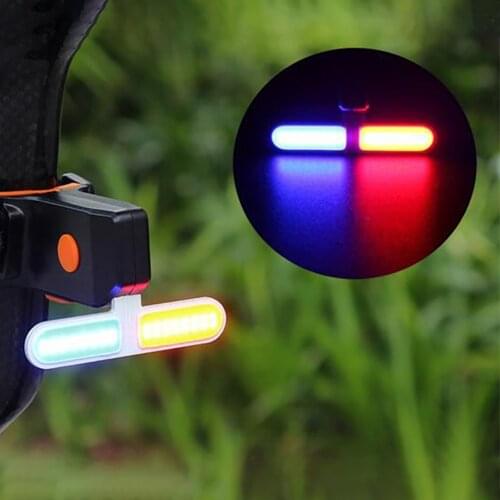 Mountain Bike Seat Warning Light Light USB Charging Led Pedal Light Multi-Lighting Mode Pedal Flashing Tail Light