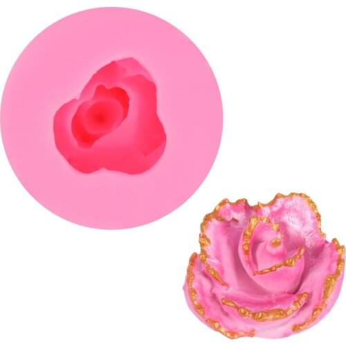 Succulent Plants Flower Silicone Mold Home Decoration Cake Chocolate Cake Sugarcraft DIY Soap Moulds Cake Decorating Tools