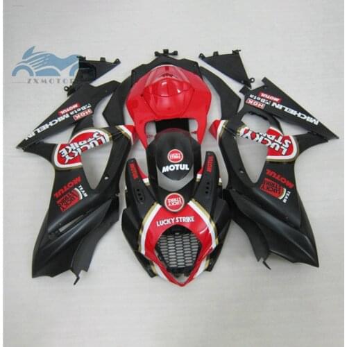High quality Fairing kits for SUZUKI 2007 2008 GSXR1000 K7 racing motorcycle fairings GSX R1000 1000 07 08 Lucky Strike bodywork