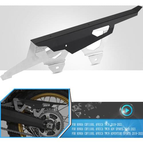 Motorcycle Chain Guard Cover Protector For HONDA CRF1100L AFRICA TWIN 2019-2021 CRF 1100L AFRICATWIN ADV SPORTS/ADVENTURE SPORTS