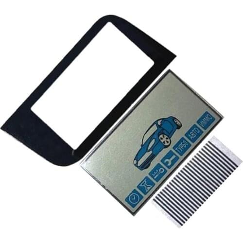 2PCS/lot A93 LCD display screen Flexible Cable + Key Case Glass Cover for Car Alarm Starline A93 LCD Remote Control Keychain A93