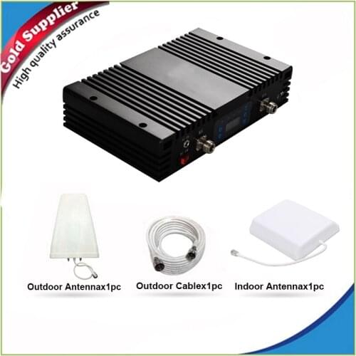 4G LTE Band 20 Band 7 800 2600MHz Mobile Phone Signal Booster Cellular Data LTE Repeater Amplifier with AGC ALC function