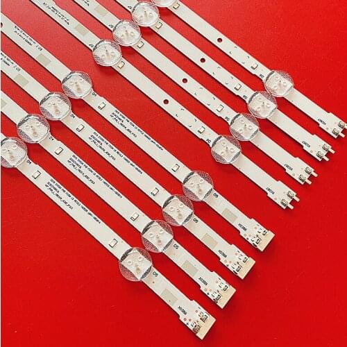 5set=40pcs LED backlight strip for UN49j5200 UN49J5290 UN49J5290AG HG49NJ477 UN50J5200 49 FHD-R L-180319-JEDI BN96-46573A 46572A