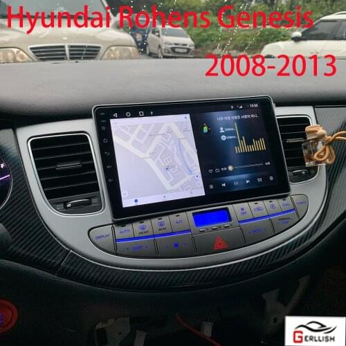 For Hyundai Rohens Genesis 2008-2013 Android Auto Autoradio Carplay Car Multimedia Player Internet Radio Wifi 1 Din Oto Teypleri