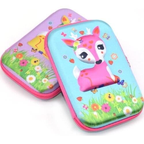 Pencil Case School Supplies Estuche Escolar Trousse Scolaire Stylo Estojo Escola EVA Kalem Kutusu Pen Pencilcase Unicorn Box