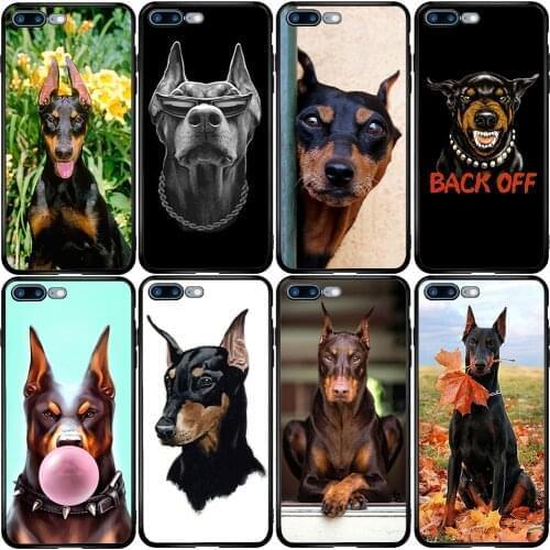 Phone Case for Xiaomi Redmi Note 9A 8 8T 7 6 7A 6A 5A 5 A1 A2 A3 Pro Max Plus Lite Doberman Dog