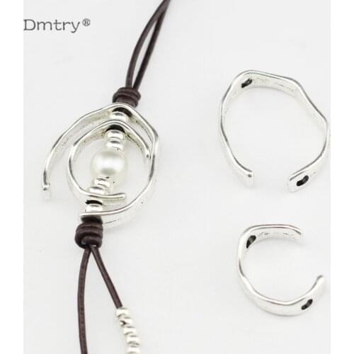 Dmtry 5set Wholesale Brand European And American Style Necklace Bracelet Making DIY Findings Charms Moon Clasp Shap BB0019