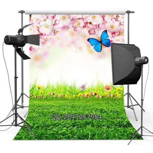Flowers photo background Valentines Day photography backdrops computer printed wedding backgrounds for photo studio F-2349