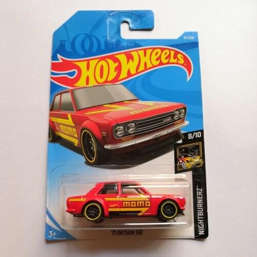 HOT WHEELS Cars 1/64 DATSUN Series Collector Edition Metal Diecast Model Car Kids Toys