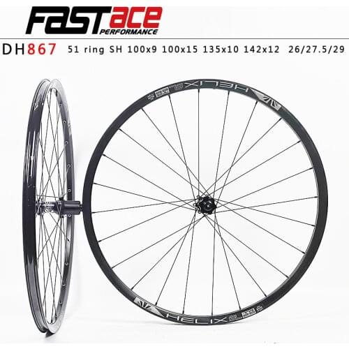 FASTACE Mtb Wheelset 26 27.5 29er Sun Rims 24 Holes Straight Pull Disc Brake Smooth Bearing Front 2 Rear 4 Alu Ultralight Wheels