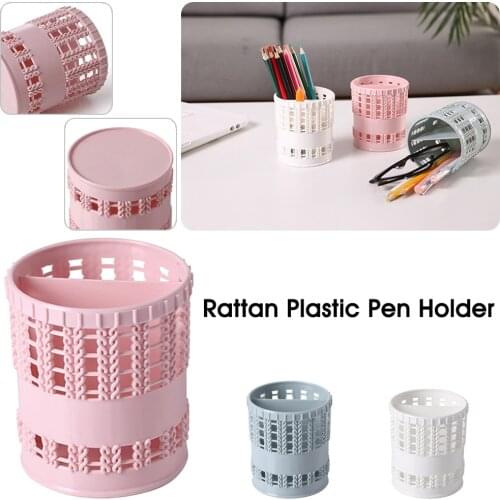 Creative Desk Organizer Multifunction Storage Box Pen Holder Makeup Brush Bag Office Supplies Stationery Storage Basket
