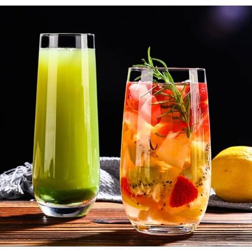 New ins 350/490ml Herbalife nutrition heat resistant can glass water cup ice coffee coke cup milk juice cup drink milk tea shop