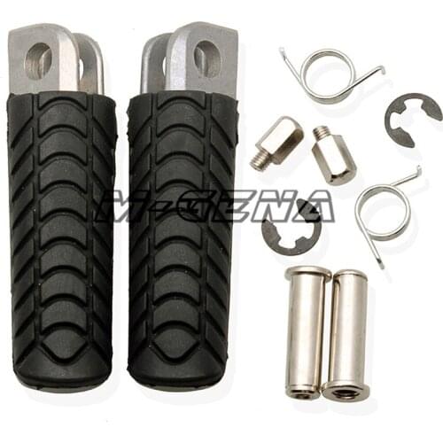 Motorcycle Front Footrests Foot Pegs For Kawasaki ZX-14R GTR1400 Ninja 250R 650R ER6F Z750 Z1000 ZZR1400 ZX-9R ZX-12R ZX6R