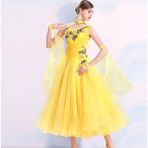 Ballroom dress standard dance dresses for dancing ballroom dance competition costume foxtrot dress tango costumes plus size pink