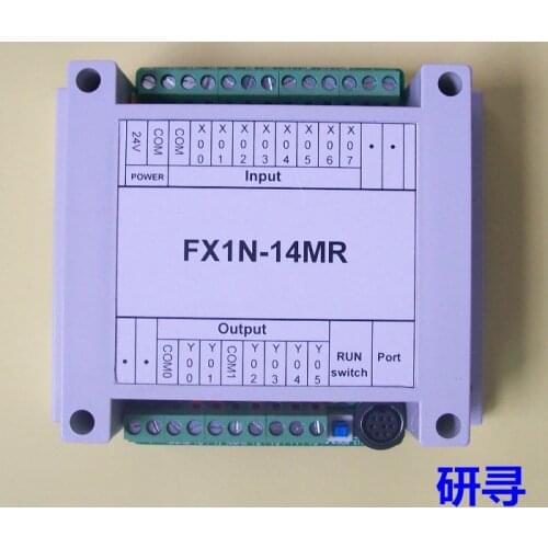 PLC Industrial Control Board Relay Control Board, Programmable Controller MCU Control Board FX1N-14MR