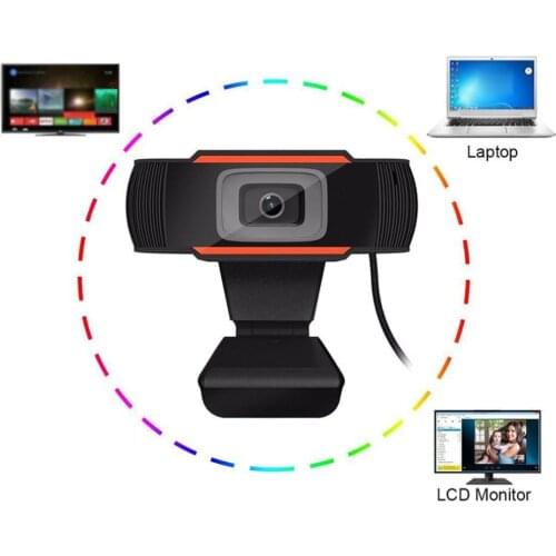 1 Pcs Webcam 720P Full Hd Web Camera Streaming Video Live Broadcast Camera With Stereo Digital Microphone