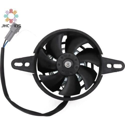 Motorcycle Cooling fan Oil Cooler Electric Radiator Engine Radiator Fit for 150cc 200cc 250cc ATV Quad Motocross 12V