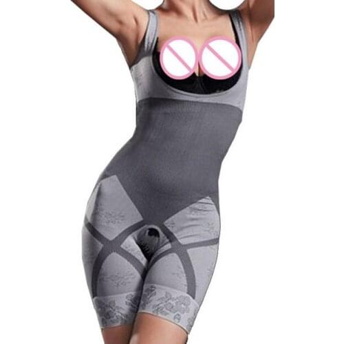 Womens High Quality Slim Corset Slimming Suits Body Shaper Charcoal Sculpting Underwear Bodysuit Tops Underwear M-XXXL
