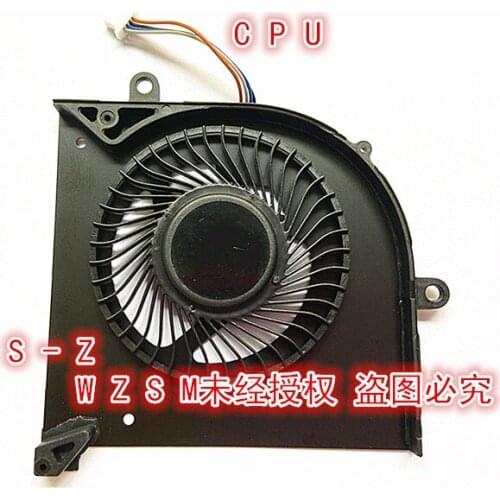 WZSM Laptop Cooling Fan BS5005HS-U3I BS5005HS-U3J DC5V 0.5A 4PIN for MSI GS75 17G1 17G2