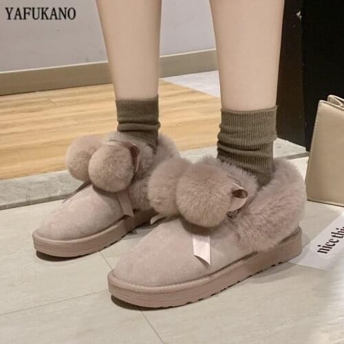 Женские зимние сапоги YAFUKANO China At AliExpress