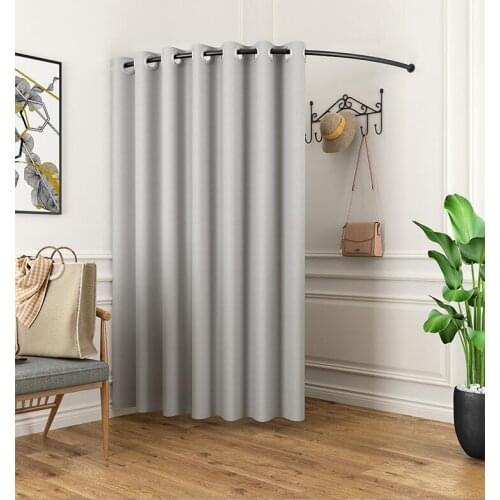 Iron clothing circle display rack clothing store changing room cloth curtain fitting room door curtain thickening