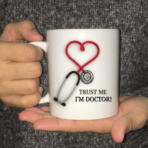 Doctor Gift Mug Medical University Student Friend Mug 11oz Ceramic Coffee Mug Cup Drop Shipping