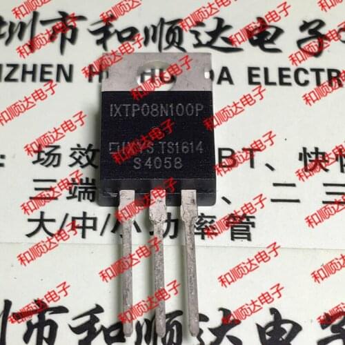 10pcs/lot IXTP08N100P new spot TO-220 1000V 0.8A