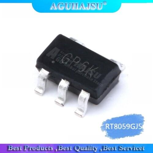 10Pcs RT8059GJ5 RT8059 SOT23-5 1A Adjustable DC-DC Step-Down Conversion IC