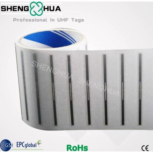 1000pcs/lot Wholesale Library Label UHF RFID Tags Wet Inlay Transparent Smart Sticker Cheap Price For Book Asset Management