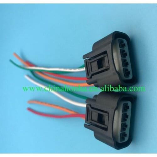 10pcs 2.2mm 4pin connector Ignition Coil Plug connector 7283-7449-30 90980 -1188